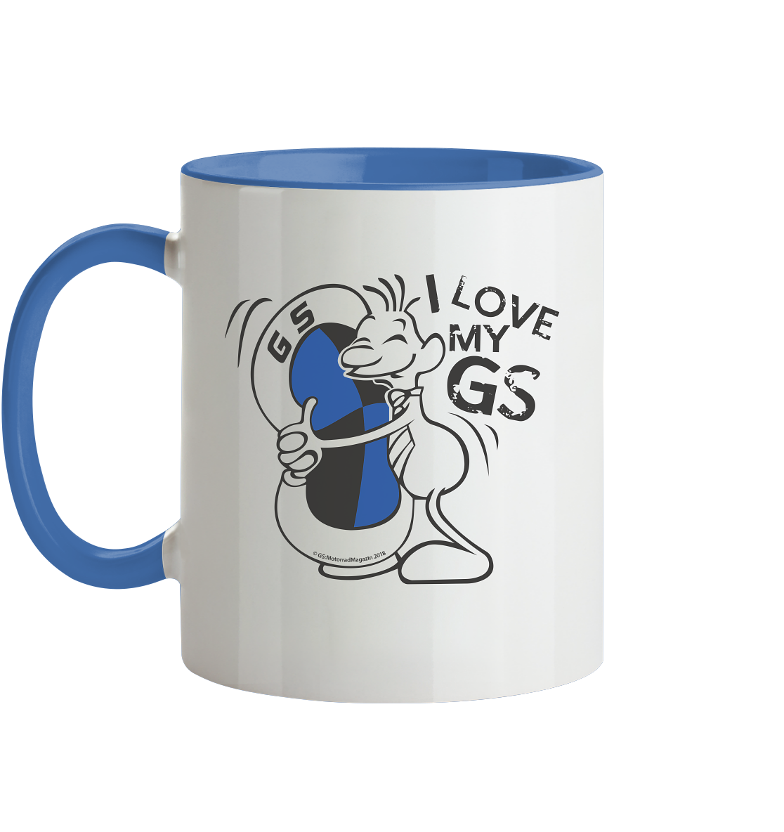 GS »Liebling MAXL« - I love my GS - Classic Kaffee-/Tee Tasse 2-farbig - Tasse zweifarbig