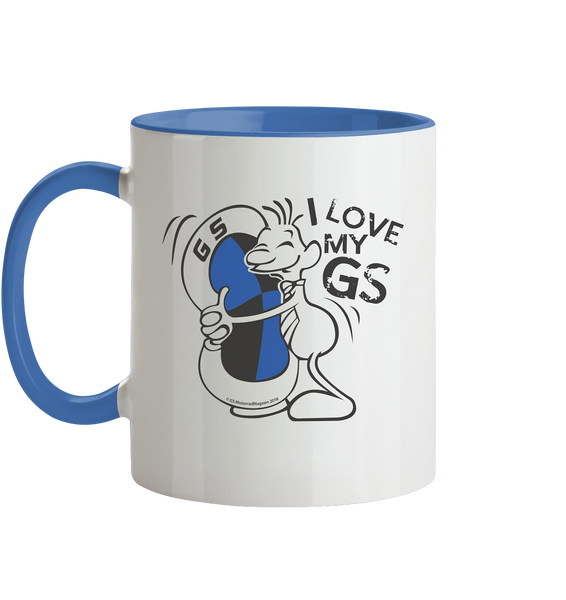 GS »Liebling MAXL« - I love my GS - Classic Kaffee-/Tee Tasse 2-farbig - Tasse zweifarbig