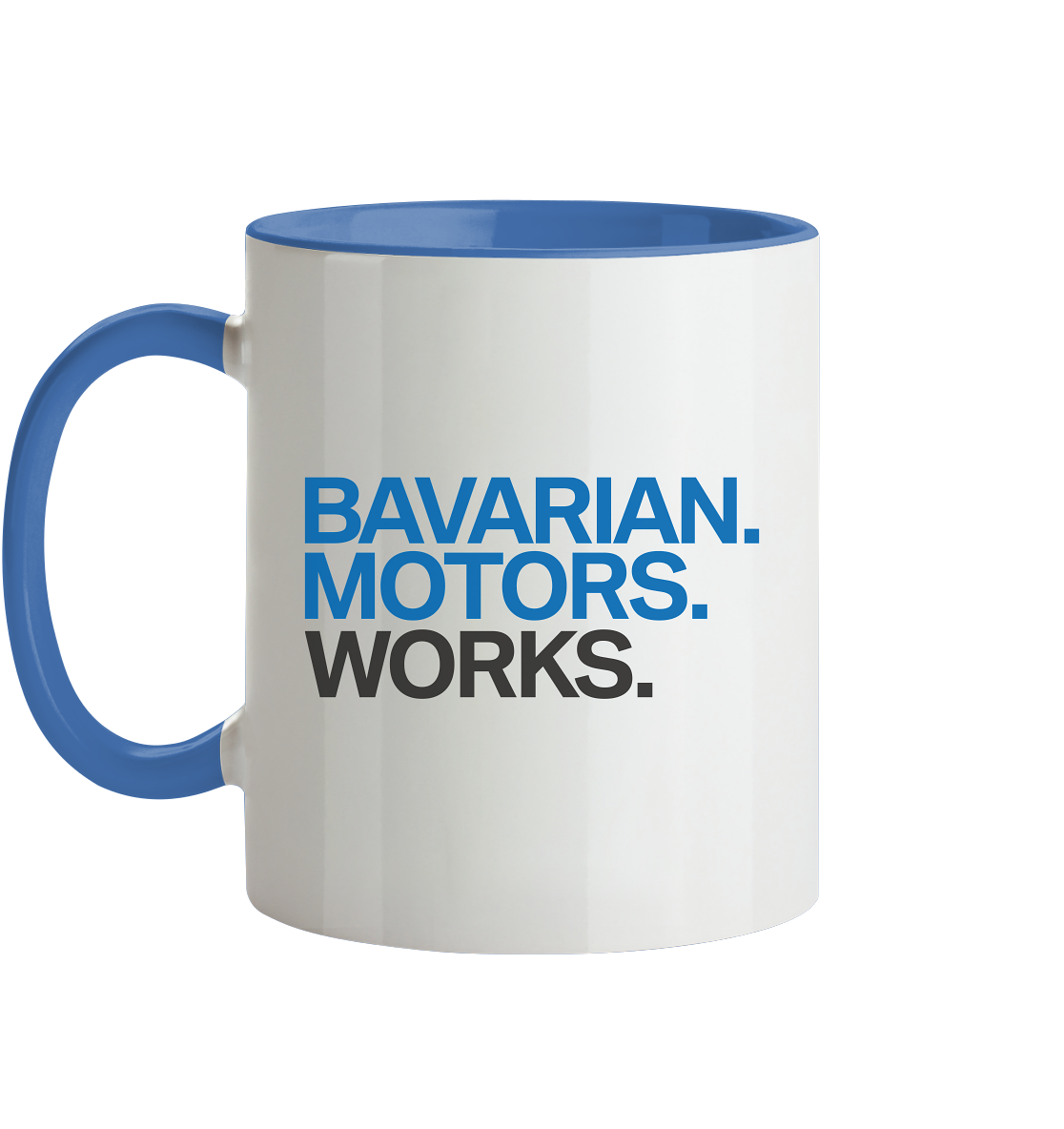 GS Motorrad Kaffee Haferl Tee Tasse BAVARIAN MOTORS WORKS. - zweifarbig - GS Magazin