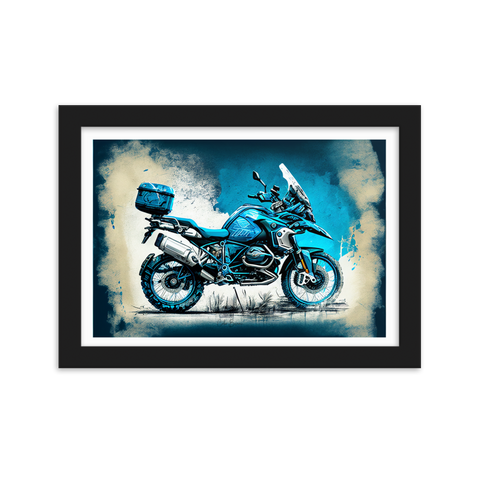 GS Motorrad Blueprint R 1200 GS VirtualReality Design by Cubo Bisiani #003
