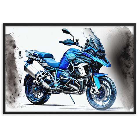 GS Motorrad Blueprint R 1200 GS VirtualReality Design by Cubo Bisiani #016