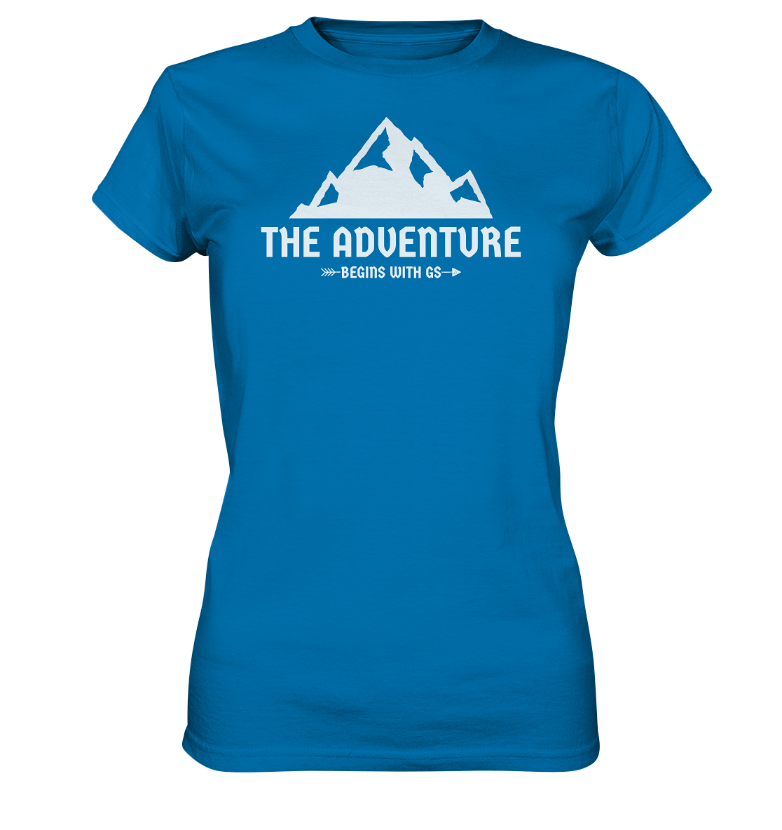 GS Motorrad »the adventure begins with GS«  - Ladies Premium Shirt - GS Magazin
