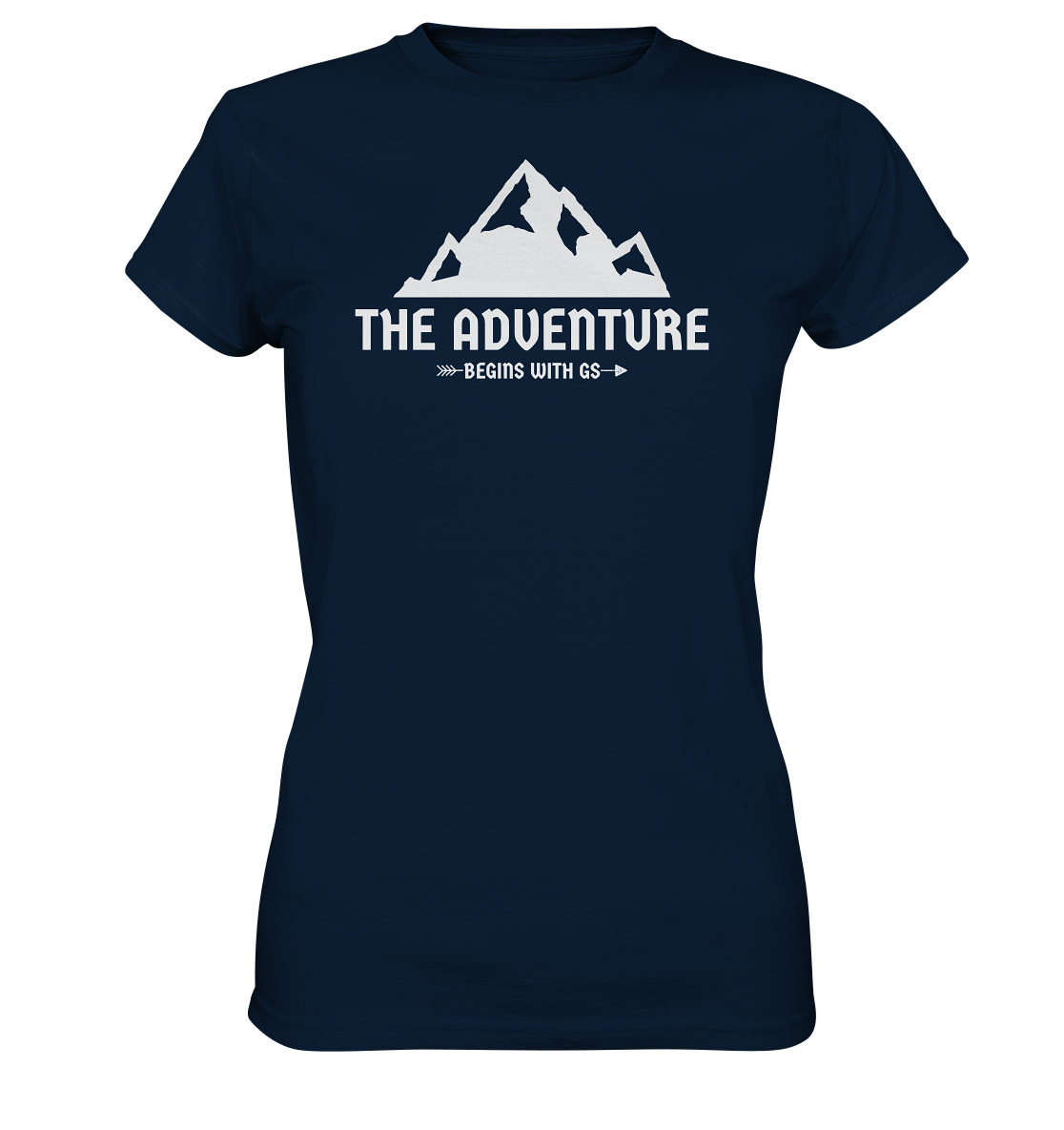 GS Motorrad »the adventure begins with GS«  - Ladies Premium Shirt - GS Magazin