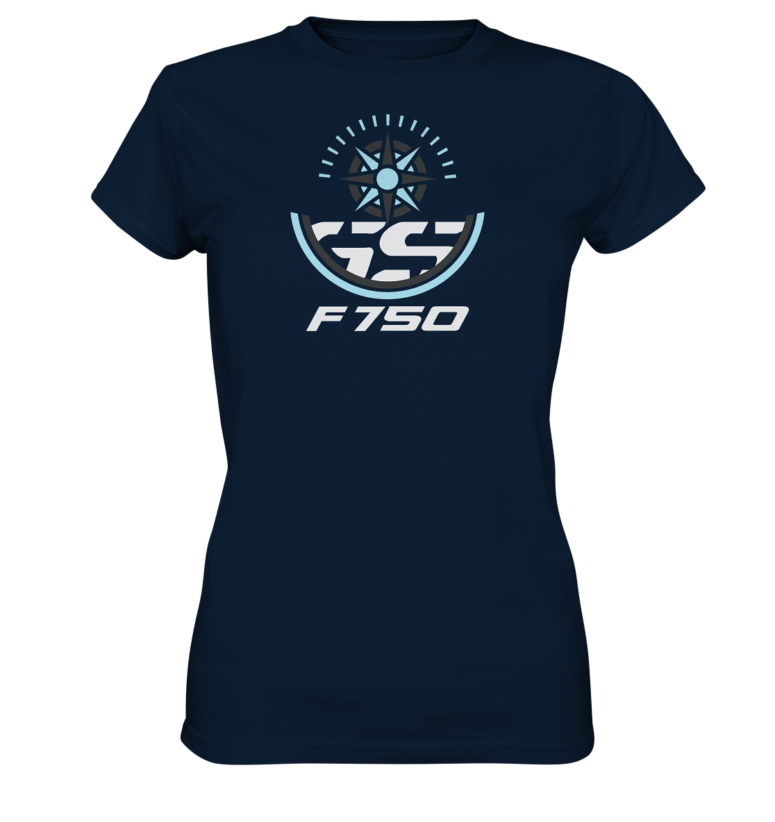 GS Motorrad F 750 GS - Pathfinder - stylisch / modern / exklusiv  - Ladies Premium Shirt - GS Magazin