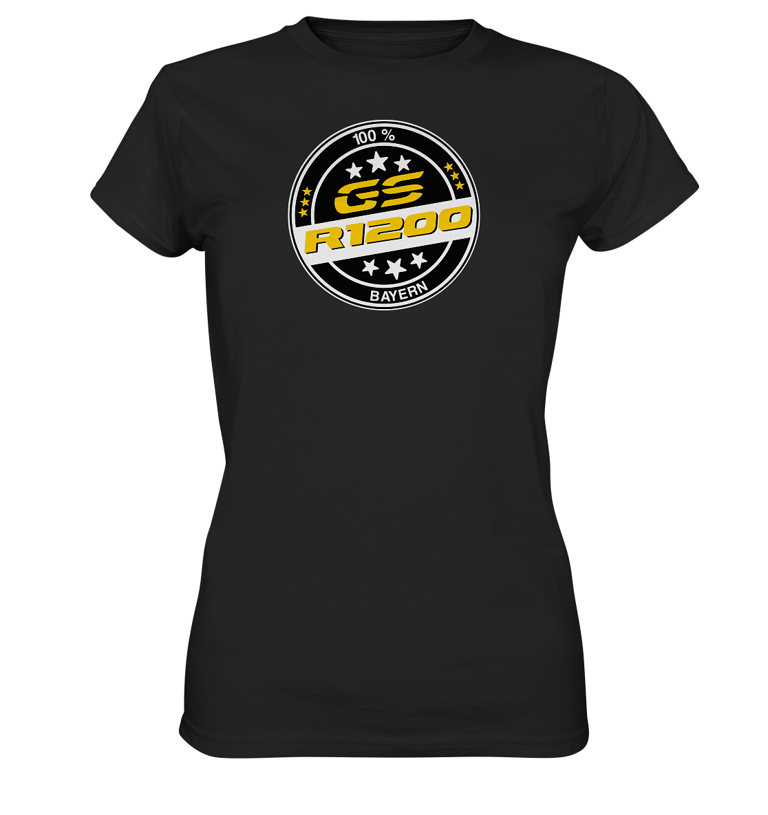 GS Motorrad R 1200 GS - 100% Bayern live - Ladies Premium Shirt - GS Magazin