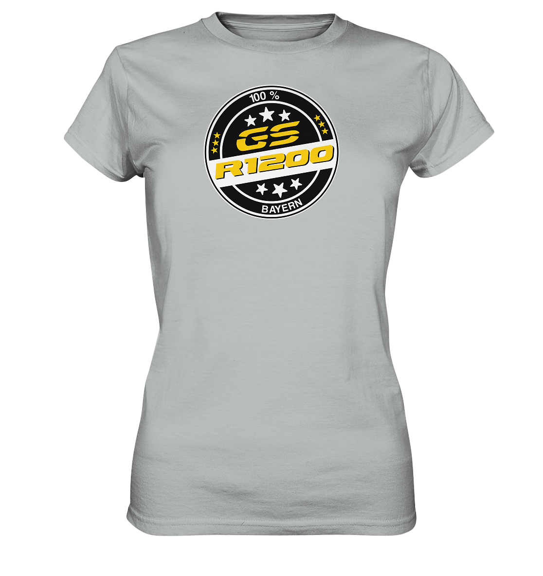 GS Motorrad R 1200 GS - 100% Bayern live - Ladies Premium Shirt - GS Magazin