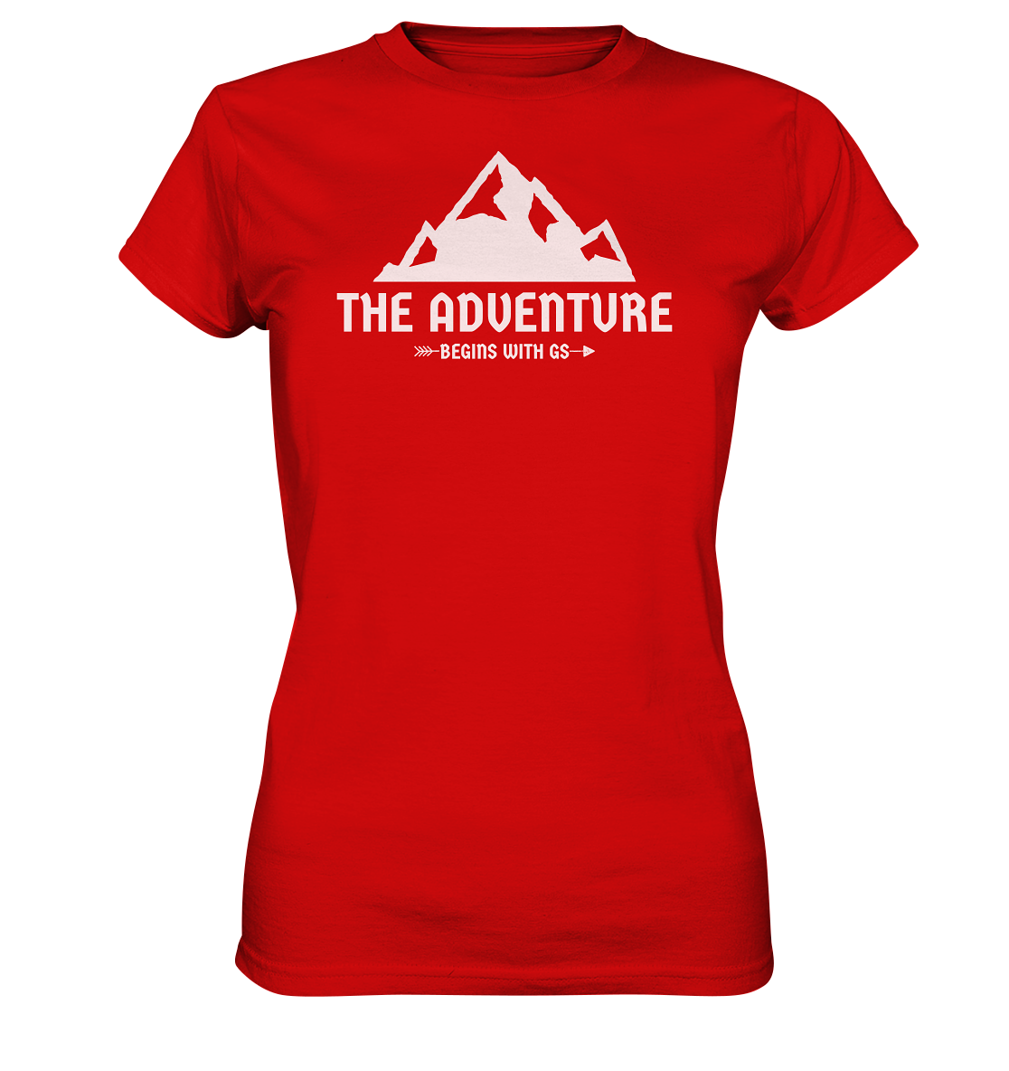 GS Motorrad »the adventure begins with GS«  - Ladies Premium Shirt - GS Magazin