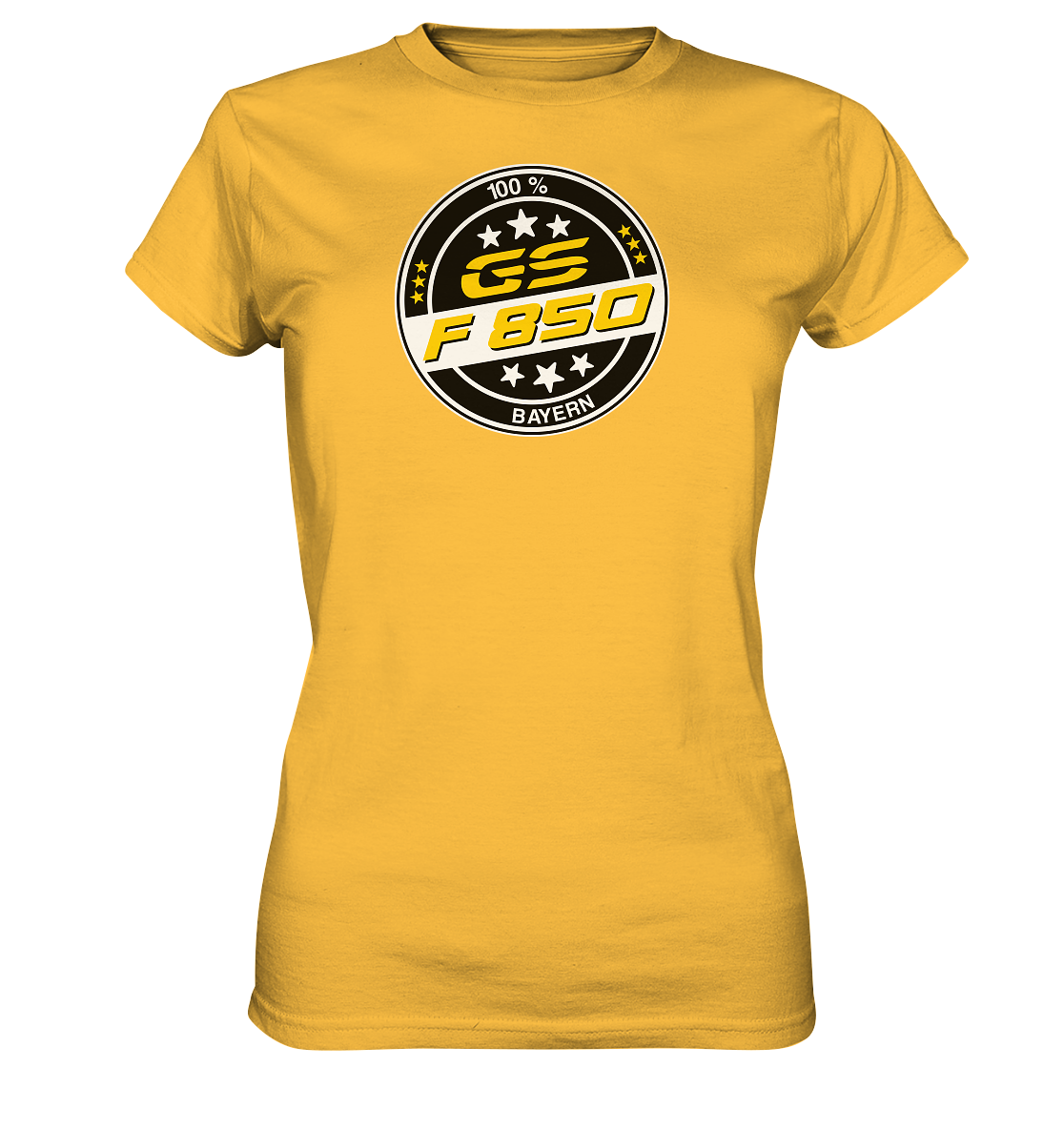 GS Motorrad F 850 GS - 100% Bayern live - Ladies Premium Shirt - GS Magazin