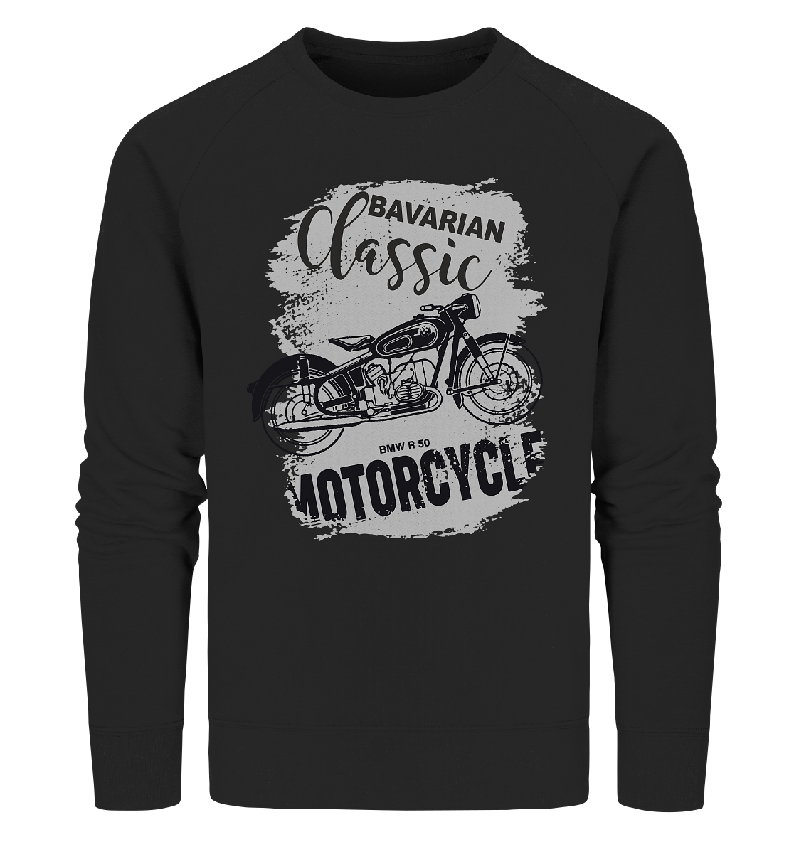 BMW R 50 Motorrad Bavarian Classic- Pionier der GS - Organic Sweatshirt