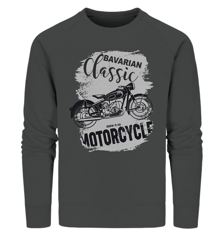 BMW R 50 Motorrad Bavarian Classic- Pionier der GS - Organic Sweatshirt