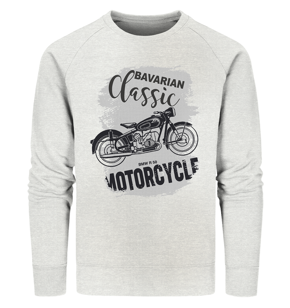 BMW R 50 Motorrad Bavarian Classic- Pionier der GS - Organic Sweatshirt