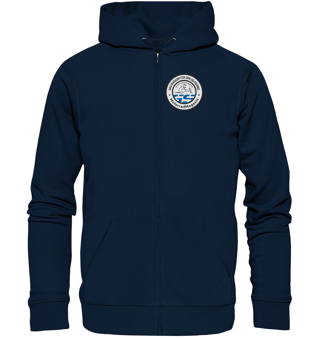 GS Motorrad Liebling MAXI »i-love-my-gs« neues Design 2021 für SIE & IHN - Full Zipper - GS Magazin