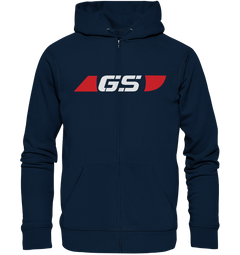 GS Motorrad BMW R 1150 GS Seek Logo Design - Organic Full Zipper Hoodie