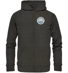 GS Motorrad BMW R 1200 Worldwide Seek - Organic Full Zipper Hoodie