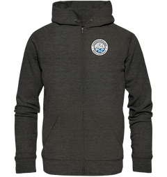 GS Motorrad »the adventure begins with GS«  - Organic Unisex Full-Zipper - GS Magazin