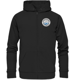 GS Motorcycle "Great Heart" - Personalized - Make Life your Ride - Organic Full-Zipper Hoodie
