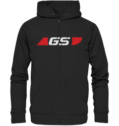 GS Motorrad BMW R 1150 GS Seek Logo Design - Organic Full Zipper Hoodie