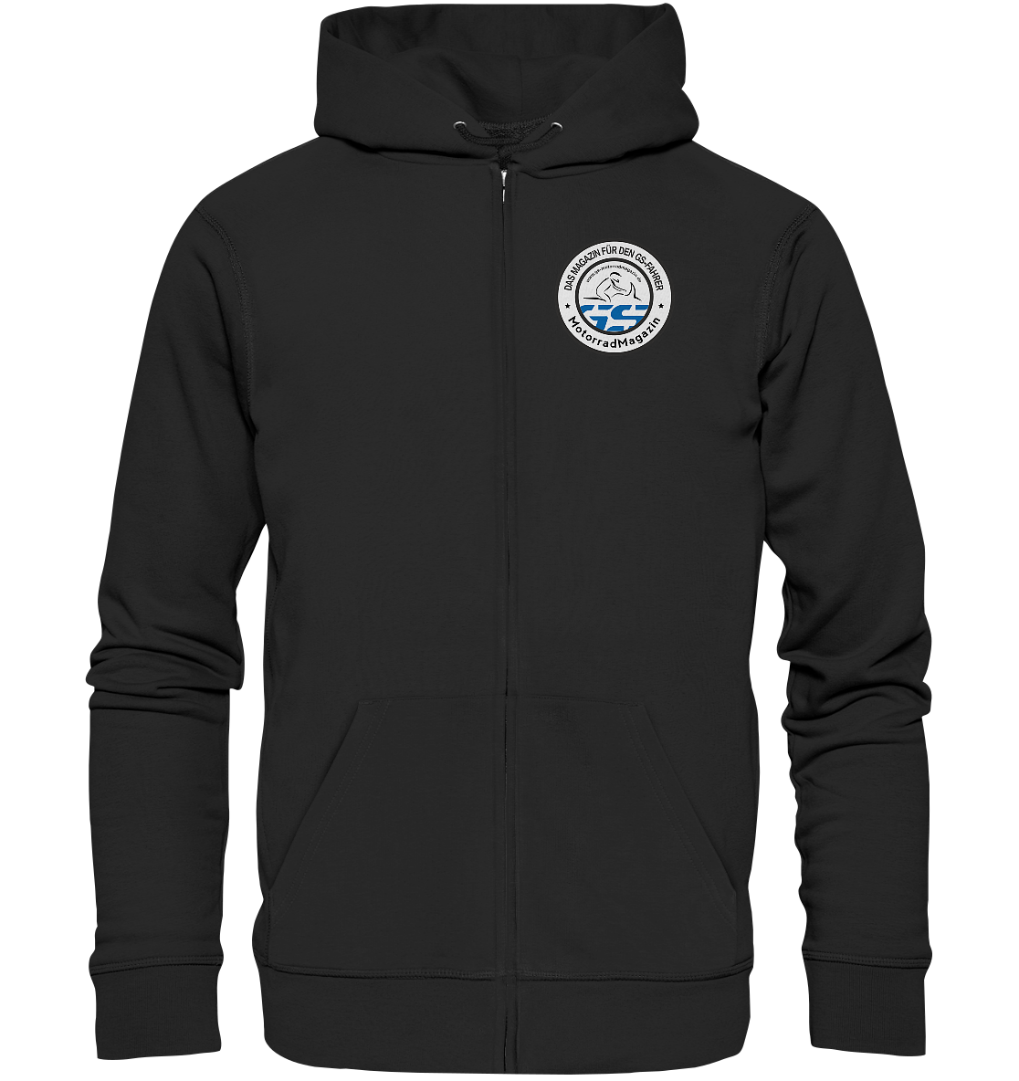 GS Motorrad BMW R 1150 GS Mountain-Style Make Life A Ride - Organic Full Zipper Hoodie