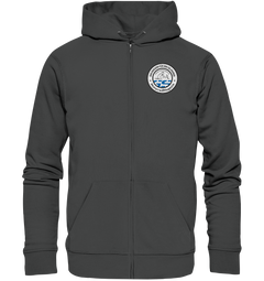 GS Motorcycle "Great Heart" - Personalized - Make Life your Ride - Organic Full-Zipper Hoodie