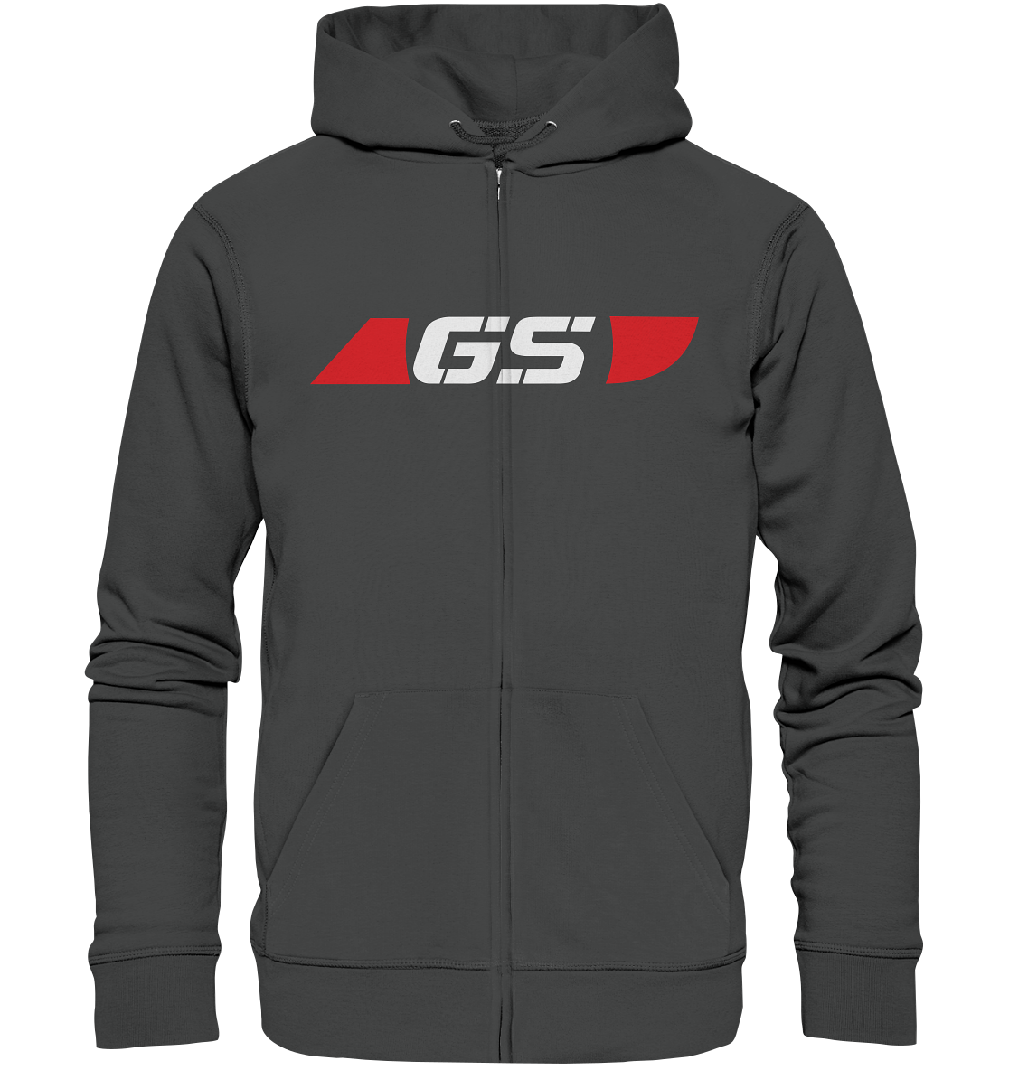 GS Motorrad BMW R 1150 GS Seek Logo Design - Organic Full Zipper Hoodie