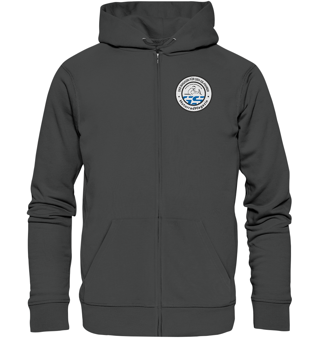 BMW R 50 Motorrad Bavarian Classic- Pionier der GS - Organic FULL- Zipper Hoodie Jacke