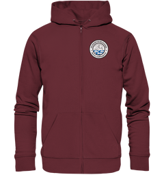 GS Motorcycle "I-Love-My-GS Rider" BMW R 1250 1200 1150 1100 GS (Personalizable!) - Organic Full-Zipper Hoodie Jacket