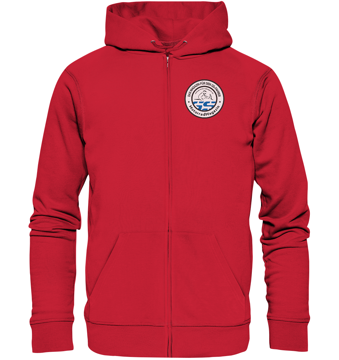 GS Motorrad BMW R 1150 GS Mountain-Style Make Life A Ride - Organic Full Zipper Hoodie