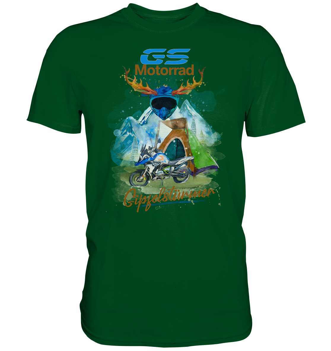 GS Motorrad Trachten-Style Premium Shirt BMW GS 