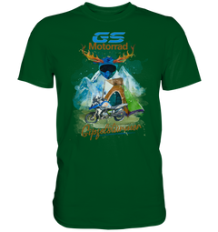 GS Motorcycle Traditional Style Premium Shirt BMW GS "Carsten" - 9 Colors