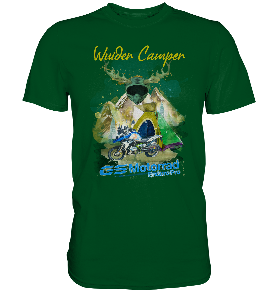 GS Motorrad Premium Trachten Style T-Shirt BMW GS 