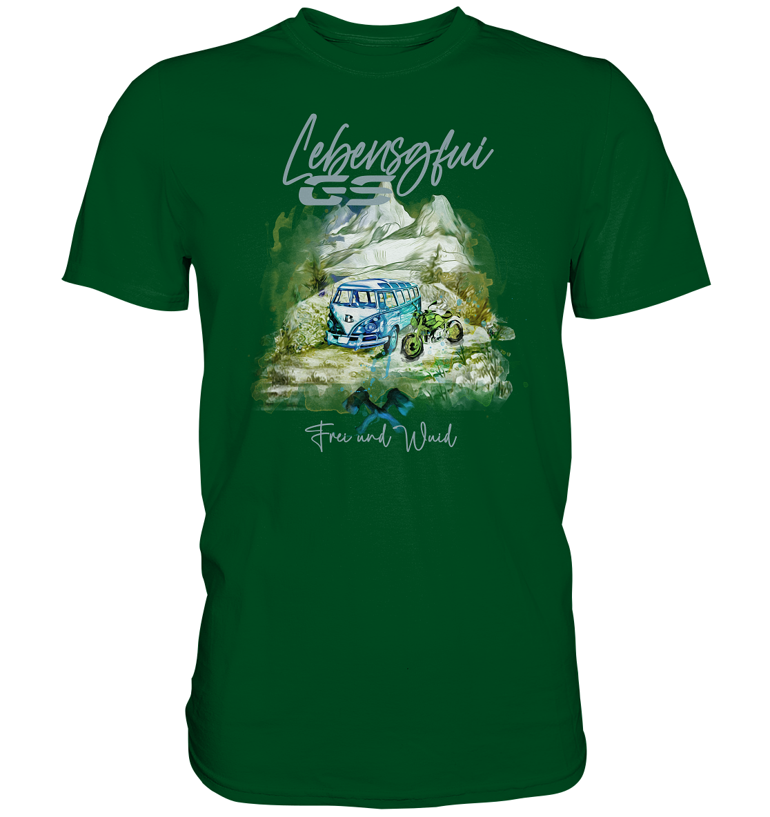 GS Motorrad Premium Trachten Shirt BMW GS 