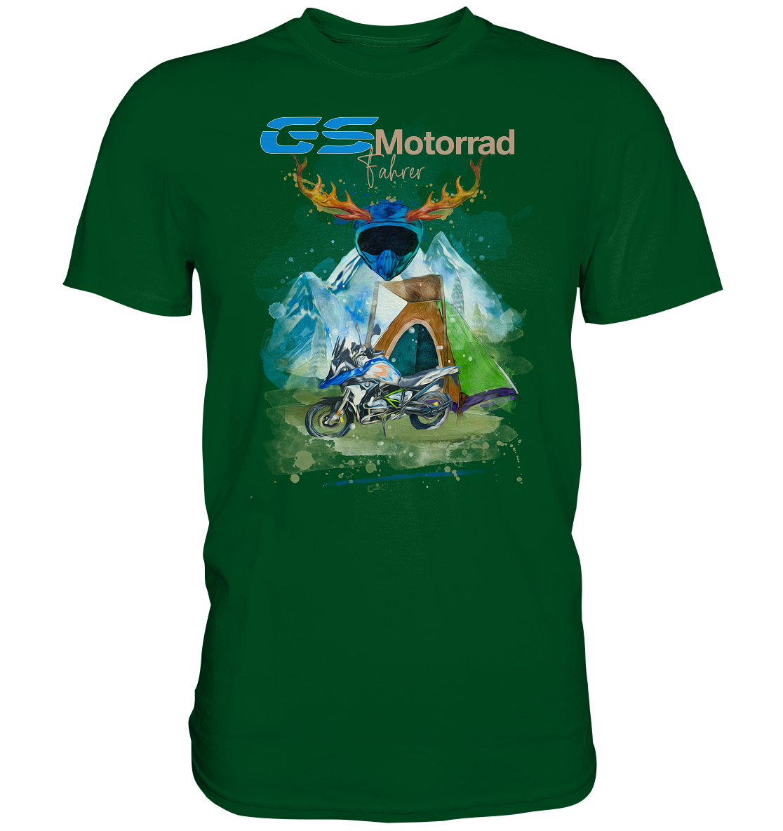 GS Motorrad Trachten Style BMW GS Premium Shirt 