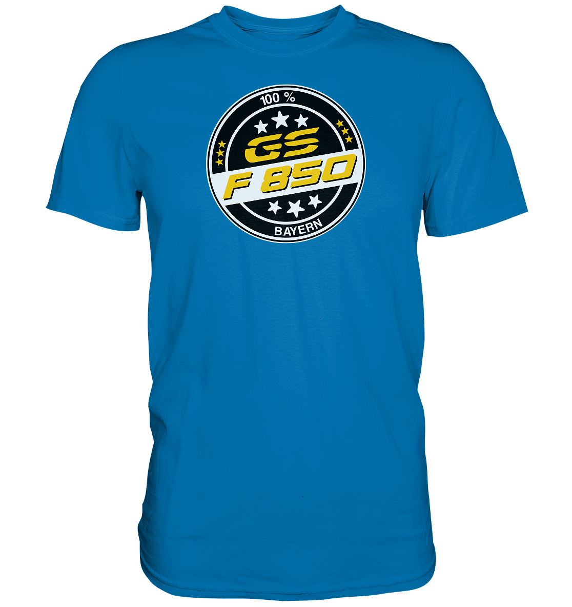 GS Motorrad F 850 GS - 100% Bayern live - Herren Premium Shirt - GS Magazin