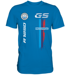 GS Motorrad "3-Stripes" BMW R 1250 GS - Make Life a Ride - Premium Shirt