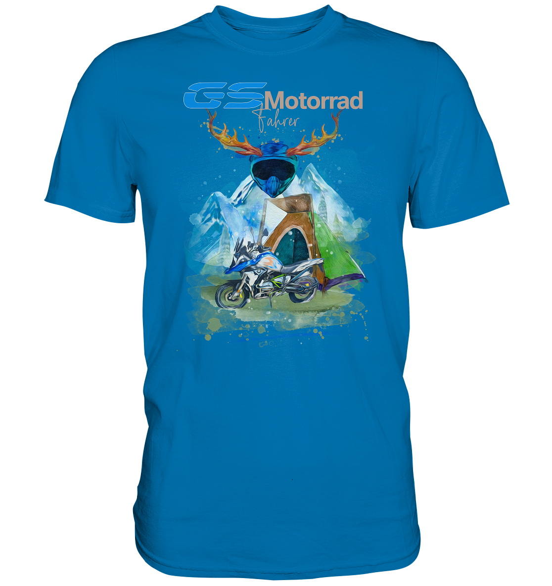 GS Motorrad Trachten Style BMW GS Premium Shirt 