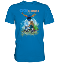 GS Motorrad Trachten Style BMW GS Premium Shirt "Franz" - 11 Farben