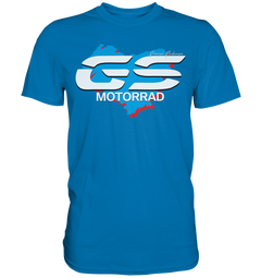 GS Motorrad "Great Heart" - Personalisiert 2 Seiten - Make Life your Ride  - Premium Shirt
