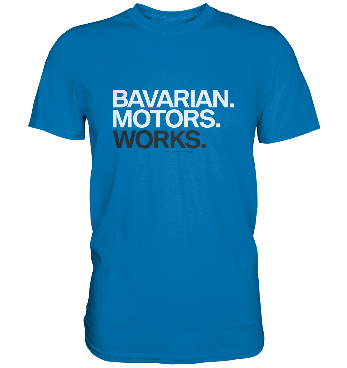 GS Motorrad »Bavarian. Motors. Works« GS Kult Premium Shirt - GS Magazin