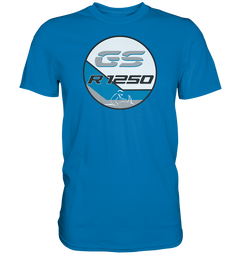 GS Motorrad R 1250 Cosmic Style - Premium Shirt in sieben Farben lieferbar - GS Magazin