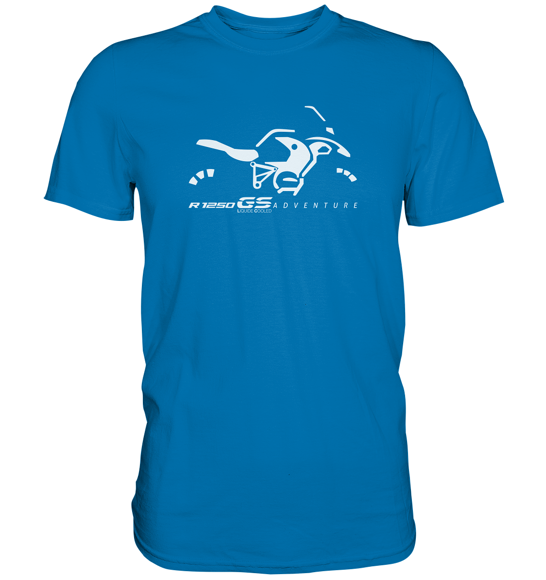 GS Motorrad »R 1250 LiquideCooled ADVENTURE« - Premium Qualität Shirt - GS Magazin