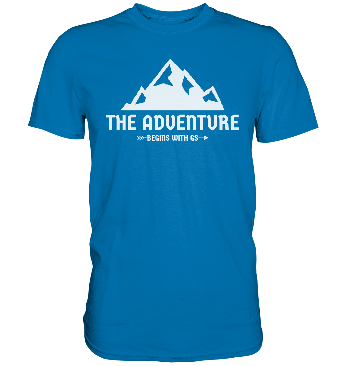 GS Motorrad »the adventure begins with GS«  - Herren Premium Shirt - GS Magazin