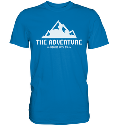 GS Motorrad »the adventure begins with GS«  - Herren Premium Shirt - GS Magazin