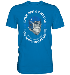 GS Motorrad "WE ARE UNSTOPPABLE - GS MOTORCYCLES" OldschoolDesign - Premium Herren Shirt - 3 Farben - GS Magazin