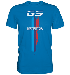 GS Motorrad "3-Stripes-Classic" R 1250 1200 1150 1100 850 800 750 700 Make Life A Ride - Premium Shirt