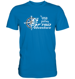 GS Motorrad F 750 GS »THE WAY IS MY JOURNEY« - Herren Premium Shirt - GS Magazin