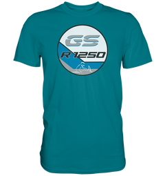 GS Motorrad R 1250 Cosmic Style - Premium Shirt in sieben Farben lieferbar - GS Magazin