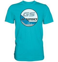 GS Motorrad R 1250 Cosmic Style - Premium Shirt in sieben Farben lieferbar - GS Magazin