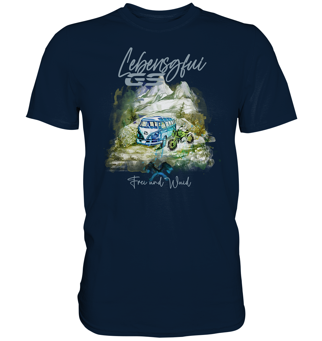 GS Motorrad Premium Trachten Shirt BMW GS 