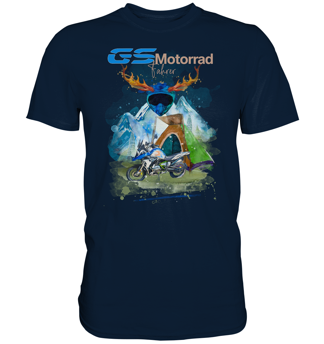GS Motorrad Trachten Style BMW GS Premium Shirt 