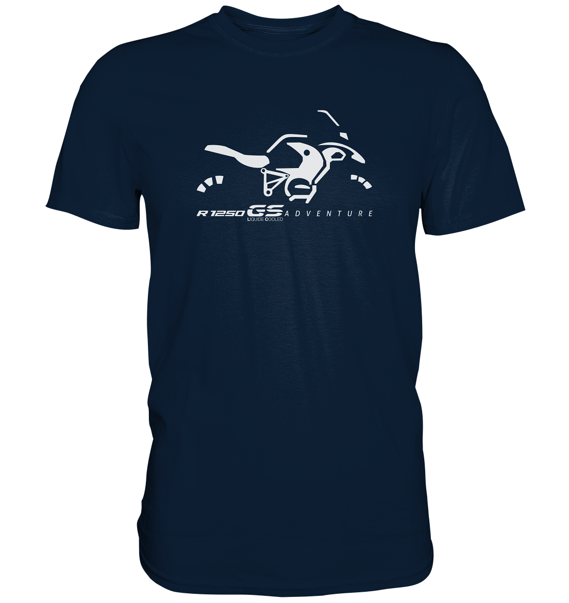 GS Motorrad »R 1250 LiquideCooled ADVENTURE« - Premium Qualität Shirt - GS Magazin